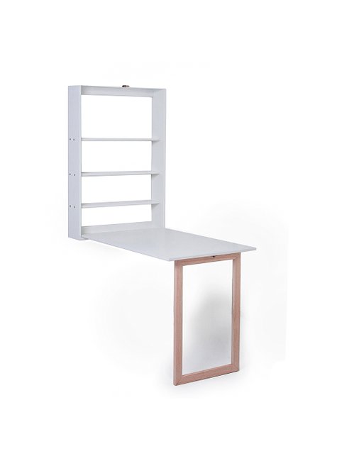 mesa retratil com prateleira branca 03